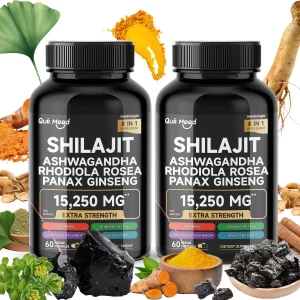 Shilajit 9000 Panax Ginseng w/ Ashwaganda